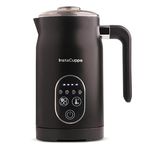 InstaCuppa 4-in-1 Electric Milk Frother with Smart Temperature Control - Touch Panel - Versatile Hot & Cold Foam Maker and Milk Warmer, Ideal for Lattes, Cappuccinos, Hot Chocolate - 500 Watts Black