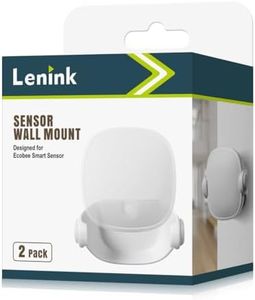 Lenink Wall Mount Compatible with Ecobee Smart Sensor, 2 Pack Smart Sensor Wall Holder Replacement Intelligent Robot Model (White)