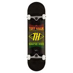 Tony Hawk Skateboards SS 180+ Complete Skateboard Stacked Logo Black 8'' Wide