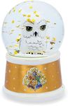 Harry Potter Hedwig Owl Light-Up Mini Adult Snow Globe with Swirling Glitter Display