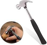 4oz Claw Hammer Mini Hammer Rubber Handle Nail Remover