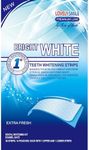 Lovely Smile Premium Line Teeth Whitening Strips - White Teeth in 1 Hour - Enamel Safe - No Slip and No Sensitivity - Dental Whitener Kit by Ray of Smile (28 Strips)