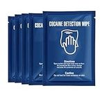 Cocaine Detection Wipes PACK OF Sachets - Detect the Presumptive presence of Cocaine on any Surface by Swabbing The Area With Wipe Turning Blue Upon Contact With Drugs (20)