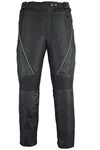 Bikers Gear Australia New Ladies Jazz Waterproof Motorcycle Trousers Black with Venting Removable Thermal Liner and CE1621-1 Armour UK14R L/R