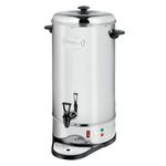 Swan SWU26L Catering Urn with Automatic Temperature Control, Drip Tray, 26L, 2500W, Stainless Steel