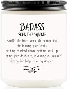 Graduation Gifts for Her Him 2024, Inspirational Gifts for Women Men, Congratulations Gifts, New Job, Promotion, Proud of You Gifts, Handmade Lavender Natural Soy Wax Candle Gifts (7oz)
