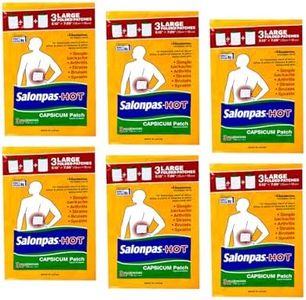 Salonpas-Hot Capsicum Patch 3 Count (Pack of 6)