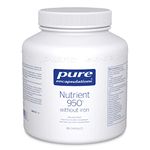 Pure Encapsulations Nutrient 950 Without Iron - Hypoallergenic Multivitamin & Multimineral Supplement - Coenzyme B Vitamins & Beta-Carotene - Gluten Free & Vegetarian - 180 Capsules