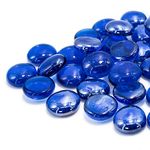 Bond Manufacturing 67984 LavaGlass Round Fire Pit Dispersion Glass, 10 lb, Indigo Dream