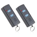 pepape Garage Door Remote Handheld Transmitter Replacement for HORMANN HSE2-868 HSM4-868 HS4-868 868MHz Blue Button Compatible with GARADOR Promatic Gate Opener Fob 2 Pack