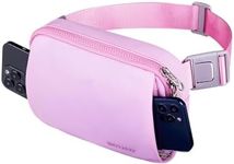 WATERFLY Crossbody Belt Fanny Pack: Sports Walking Waist Bag Runner Belt Bum Bag Hip Fannie Pack Phanny Fannypack Woman Man for Hiking Jogging Running