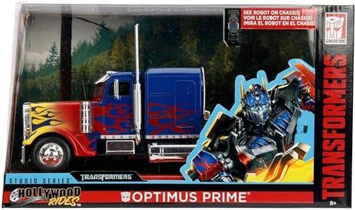 Jada Toys - Film Transformers Optimus Movie - Camion Transformers 5 - 1/24 Bleu