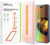 kalibri Tempered Glass Screen Protectors Compatible with Apple iPhone 14 Pro (Set of 2) - Screen Protector - Transparent