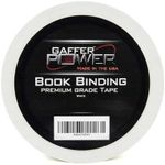 Gaffer Power White Bookbinding Tape 2" x 15 Yards | American Made, Durable, Acid-Free Tape for Book Repair, Scrapbooks, and Documents