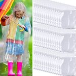 100 Pcs Disposable Rain Ponchos Bulk for Kids Emergency Ponchos with Hood Plastic Raincoat for Girls Boys Traveling Camping Hiking Amusement Parks Outdoors Activities