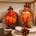 ALLADINBOX Thanksgiving Pumpkin Turkey Making Kit, Turkey Decor Kit, Autumn Fall Harvest Decoration