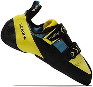 Scarpa Vapor V, Arrampicata Uomo, Ocean-Yellow FR, 40 EU
