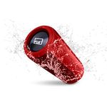 PALL Power Plus, Waterproof Speaker 30W, Excellent for Outdoors | True Wireless Speaker, Compatible with Android and iOS | 8 Hour Playtime | Bluetooth 5.0, Portable - Red