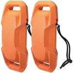 kemimoto Boat Fenders Boat Bumpers for Docking Upgraded Boat Fenders Bumpers, Fit for Bass Boat and Jon Boat, etc,Orange, 2PCS