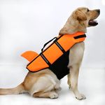 Jungle Theory SwimSecure Dog Life Jacket – Adjustable Safety Vest for Swimming & Boating | Reflective, Buoyant & Comfortable Dog Floatation Aid for Small to Large Breeds (XXL)