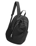 sikazan Black Canvas Backpack for M
