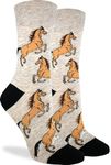 Good Luck Sock Women's Horses Socks, Adult