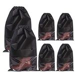 Set of 6 Tall Boot Bags for Travel 