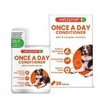 Vetzyme Once A Day Conditioning Tablets for Dogs (30 Tablets) - With B Complex Vitamins to Promote Fitness and Support a Healthy Immune System