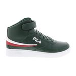 Fila Men's A-High High Top Sneaker, Sycamore/Rdhl/White, 10.5