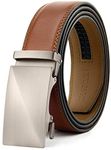 CHAOREN Belts for Men - Mens Belt Leather 1 3/8" for Jeans - Micro Adjustable Ratchet Belt Fit Everywhere