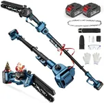 GEVEELIFE 2-in-1 Electric Pole Saw,