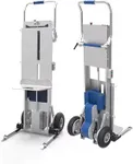 XSTO Electric Stair Climbing Hand Truck Lifter - Power Lift Hand Truck for Stair Climbing, Lifting & Flat Ground Transportation, 375lb Load Capacity, 40.35'' Lift Height(SCL170AC)