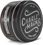 Charlemagne Original Pomade Water Based - Strong Hold - Best Hair Wax Matt Short or Long Hair - Men - Hair Wax Men Hair Wax Men's Hair Paste Wax - Water Based Wax Pomade Men