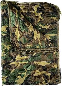 HighSpeedDaddy: Large Woobie Military Blanket & Poncho Liner for Camping & All Weather Use - Water Resistant + Ripstop - Lightweight, Thermal, Insulated - Tactical, Emergency, Outdoor - 82x60