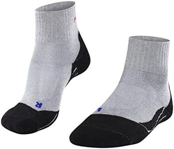FALKE Women's TK2 Explore Cool Short Hiking Socks, Quarter, Medium Padding, Breathable Quick Dry, Cooling, Lyocell, 1 Pair