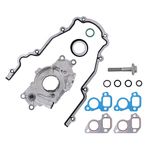 X AUTOHAUX Oil Pump Gasket Kit for GMC Sierra 1500 4.8L 5.3L 6.0L 1 Set