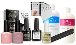 CND Shellac Starter Set Small - Nude Edition - Saving Kit 15% Gift