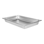 SignatureWares™ Commercial Stainless Steel Steam Table Pan, Full Size, 2½" - STEAMPAN002