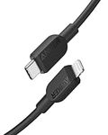 Anker USB C to Lightning Cable, 310 USB-C to Lightning Cable(Black,6ft), MFi Certified, Fast Charging Cable for iPhone 14 Plus 14 14 Pro Max 13 13 Pro 12 11 X XS XR (Charger Not Included)