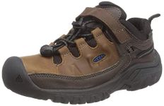 KEEN Targhee Low Waterproof Hiking Shoe, Coffee Bean/Bison, 9 UK Child