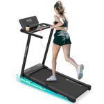Mobvoi Home Smart AI Treadmill Ultra 6% Incline 3 in 1 Walking Pad Treadmills for Home Office TicSports APP 2.5HP Running Treadmill Handrail Holder for Cup Phone Laptop Speaker 12 KMH 120KG