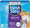 Fresh Step Advanced Multi Cat Clumping Litter with Febreze Freshness, Fresh Step Clumping Cat Litter Extra Strength Formula, 37 lbs. (2 x 18.5 lb. Box)
