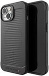 ZAGG Gear 4 Havana Snap D30 Protective Case Compatible with iPhone 14, Slim, Shockproof, Wireless Charging, (Black)