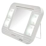 JERDON Two-Sided Makeup Mirror with