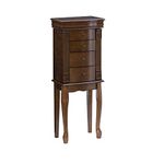 Powell Louis Philippe Walnut Jewelry Armoire