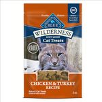 Blue Buffalo Wilderness Cat Treats - Chicken & Turkey 5.5 oz