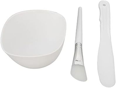Joyzan Face Mask Mixing Bowl Set, Facemask Tool Kit with Facial Stick Spatula Silicone Soft Dual Sided Brush Applicator Reusable Skincare for DIY Mud Clay Masks Facials Body Hair Home SPA Men Women