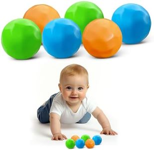 Multi-Colored Replacement Ball Set for VTech Drop & Go Dump Truck | Vibrant, Colorful Rock Balls Compatible with Vtech Dump Truck Construction Toy | 6 Ball Set