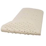 NRS Healthcare Bathmat Non Slip Rubber - White, Large