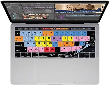 KB Covers Avid Media Composer Keyboard Cover Compatible with 13” & 15” MacBook Pro w Touch Bar | Ultra Thin Dust Water & Dirt Resistant Silicone Skins